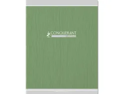 Cahier conquerant classique agrafe 240x320 96 pages 90g seyes recycle