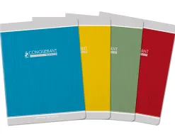 Cahier conquerant classique agrafe 170x220 96 pages 90g seyes recycle