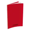 Cahier conquerant poplypropylene indechirable et lavable papier velin extra 24x32 cm 60 pages seyes