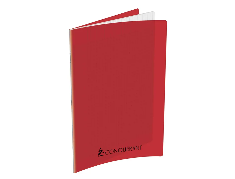 Cahier conquerant poplypropylene indechirable et lavable papier velin extra 24x32 cm 192 pages seyes