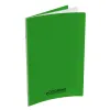 Cahier conquerant poplypropylene indechirable et lavable papier velin extra 24x32 cm 60 pages seyes
