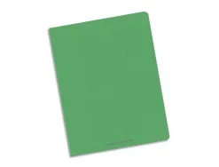 Cahier conquerant poplypropylene indechirable et lavable papier velin extra 24x32 cm 96 pages 5x5 piqure