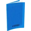 Cahier conquérant polypropylène a4+ 24x32cm 140 pages 90g séyès coloris bleu