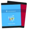 Cahier conquérant sept musique chant piqûre couverture offset 170x220mm 48 pages papier 70g 24f séyès 24f musique