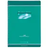 Cahier conquérant sept reliure intégrale couverture offset a4 21x29,7cm 100 pages 70g 5x5mm