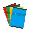 Cahier conquérant sept reliure intégrale couverture offset a5+ 17x22cm 100 pages 70g 5x5mm