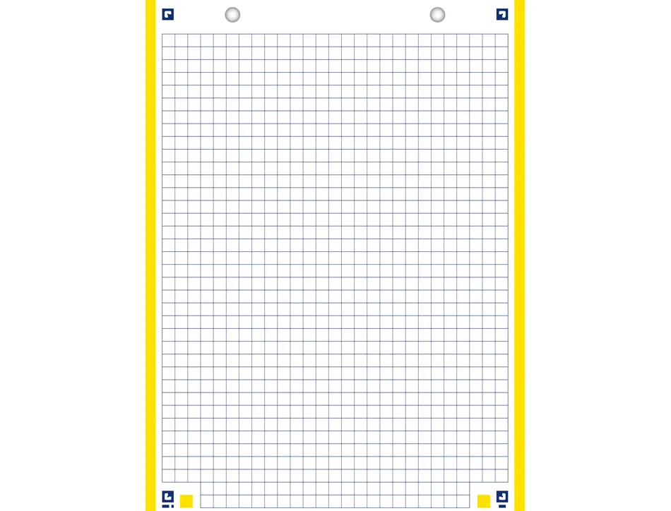Cahier de fiches bristol 2.0 oxford a5 14,8x21cm 5x5mm couleur 30 unités
