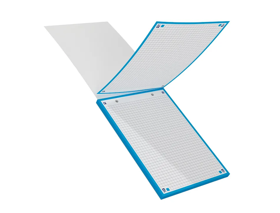 Cahier de fiches bristol 2.0 oxford a5 14,8x21cm 5x5mm couleur 30 unités