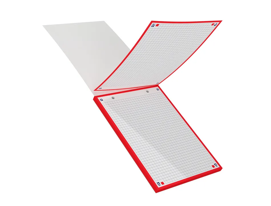 Cahier de fiches bristol 2.0 oxford a5 14,8x21cm 5x5mm couleur 30 unités
