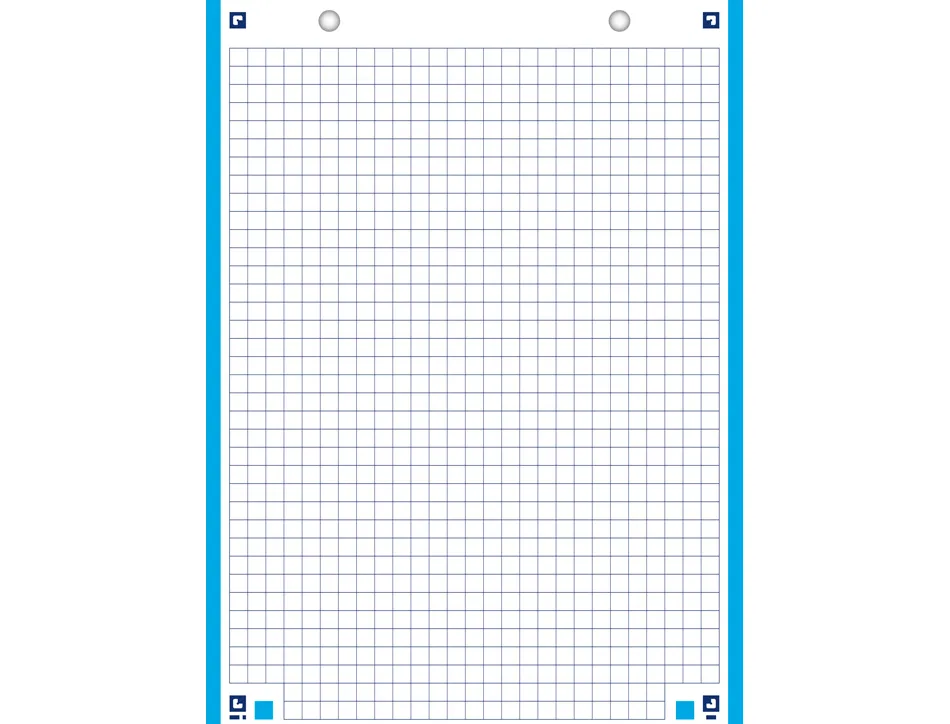 Cahier de fiches bristol 2.0 oxford a5 14,8x21cm 5x5mm couleur 30 unités