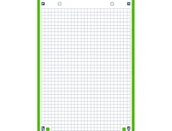 Cahier de fiches bristol 2.0 oxford a5 14,8x21cm 5x5mm couleur 30 unités