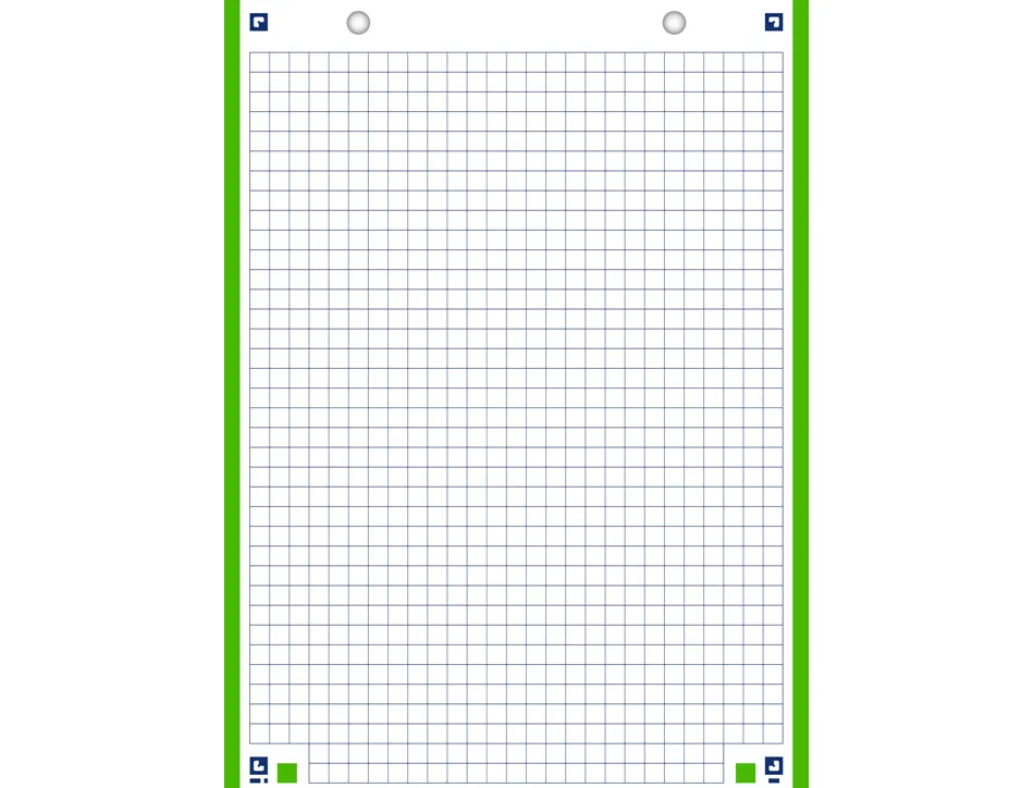 Cahier de fiches bristol 2.0 oxford a5 14,8x21cm 5x5mm couleur 30 unités