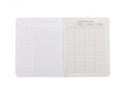 Cahier de texte calligraphe piqure couverture carte 17x22cm 120 pages 70g seyes