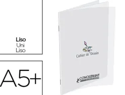 Cahier dessin oxford couverture polypropylène transparent a5+ 17x22cm 32 pages papier dessin uni
