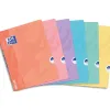 Cahier hamelin openflex pastel agrafe 240x320 96 pages optik paper seyes