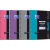 Cahier multinotes oxford etudiants reliure integrale couverture polypropylene a4+ 160 pages perforees 90g seyes