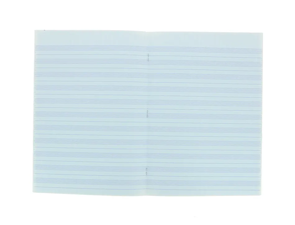 Cahier musique chant piqué oxford couverture pelliculée lavable a4 21x29,7cm 90g 24 pages séyès 24 pages musique