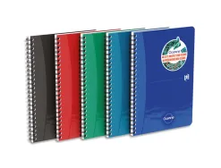 Cahier oceanis oxford integrale polypropylene 148x210 mm 180 pages optik paper q5 coloris assortis