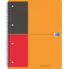 Cahier oxford active book optik paper couverture polypropylène pochette rangement a4+ 21x32cm 160 pages ligné