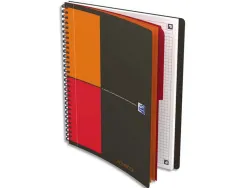 Cahier oxford activebook reliure intégrale b5 17,6x25cm 160 pages 80g quadrillage 5mm