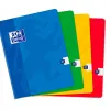 Cahier oxford brochure souple optik paper couverture pelliculée lavable a5+ 17x22cm 192 pages 90g séyès