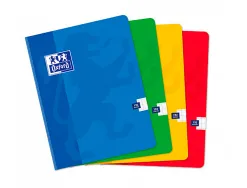 Cahier oxford brochure souple optik paper couverture pelliculée lavable a5+ 17x22cm 192 pages 90g séyès
