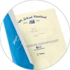 Cahier oxford high school agrafe 240x320mm 96p 90g seyes