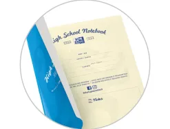 Cahier oxford high school agrafe 240x320mm 96p 90g seyes