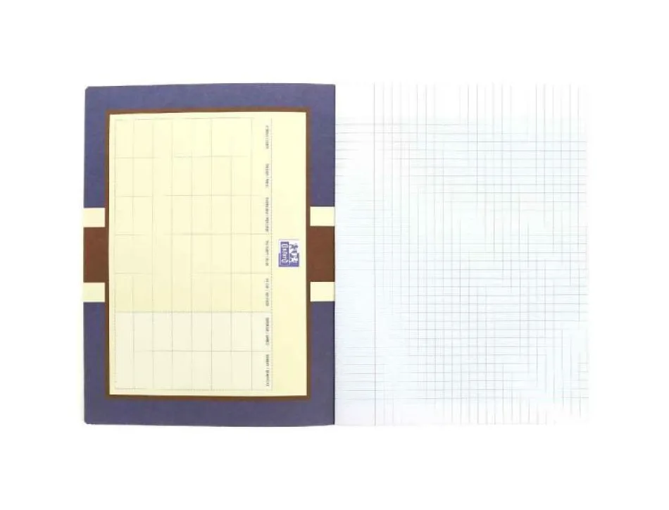 Cahier oxford high school agrafe 240x320mm 96p 90g seyes