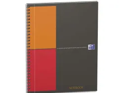 Cahier oxford notebook reliure intégrale b5 17,6x25cm 160 pages 80g quadrillage 5mm