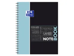 Cahier oxford smart spirale 4 trous a6 100 pages optik paper5x5 coloris pastel assortis lot 20 unites