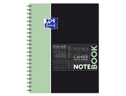 Cahier oxford smart spirale 4 trous a6 100 pages optik paper5x5 coloris pastel assortis lot 20 unites