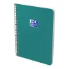 Cahier oxford smart spirale 4 trous 230x297mm 160 pages optik paper 5x5 coloris pastel assortis lot 20 unites