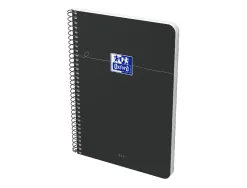 Cahier oxford smart spirale 4 trous 230x297mm 160 pages optik paper 5x5 coloris pastel assortis lot 20 unites