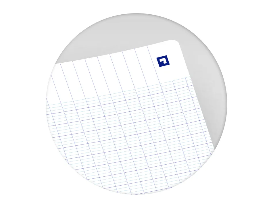 Cahier oxford smart spirale 4 trous 230x297mm 160 pages optik paper seyes coloris intense assortis lot 20