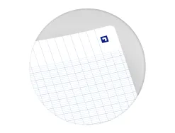 Cahier oxford smart spirale 4 trous 230x297mm 160 pages optik paper seyes coloris pastel assortis lot 20 unites