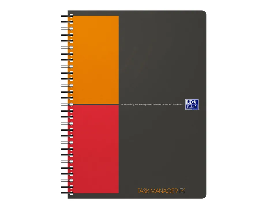 Cahier oxford task manager international integrale b5 160p spec