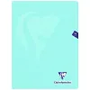 Cahier piqu mimesys a4 couleurs pastel 24x32cm grands carreaux 96 pages
