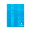 Cahier piqué clairefontaine papier vélin velouté couverture pelliculée a5+ 17x22cm 144 pages 90g séyès
