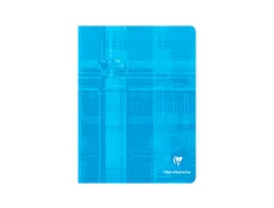 Cahier piqué clairefontaine papier vélin velouté couverture pelliculée a5+ 17x22cm 64 pages 90g séyès