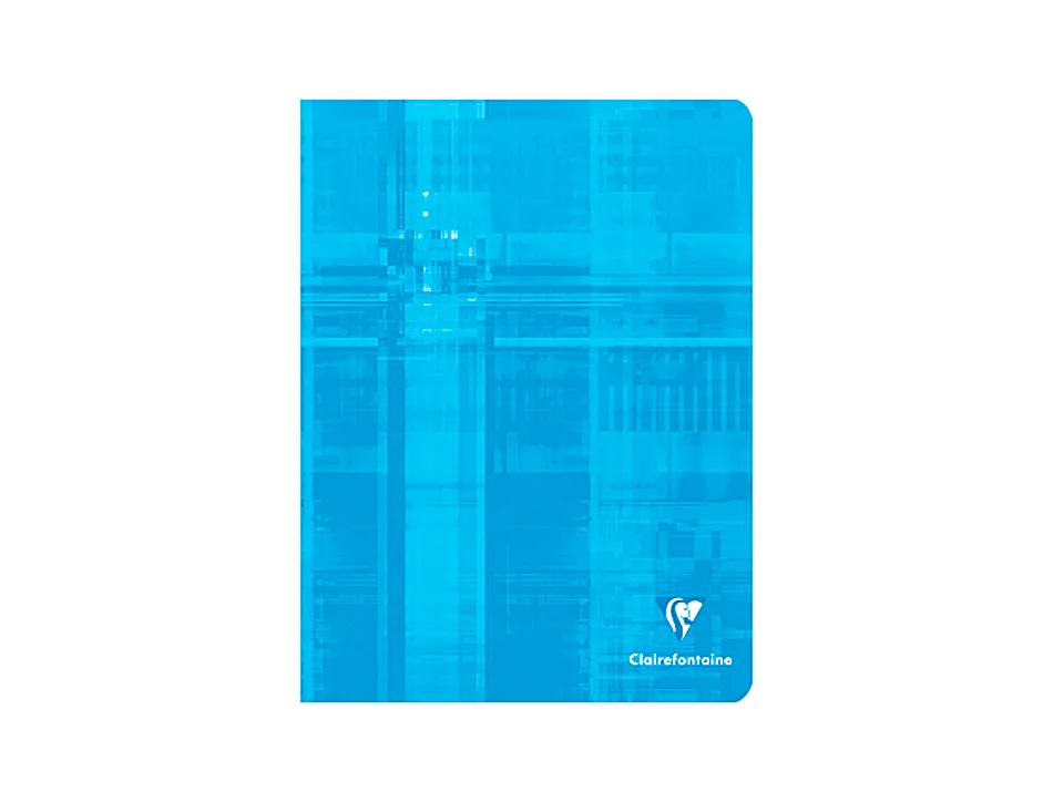 Cahier piqué clairefontaine papier vélin velouté couverture pelliculée a5+ 17x22cm 64 pages 90g séyès