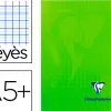 Cahier piqué clairefontaine mimesys couverture polypropylène a5+ 17x22cm 96 pages 90g réglure séyès coloris vert