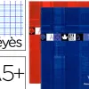 Cahier piqué clairefontaine travaux pratiques papier vélin velouté a5+ 17x22cm 80 pages 40 séyès/40 unies 90g