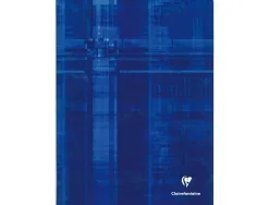 Cahier piqué clairefontaine a4+ 24x32cm 192 pages 90g réglure séyès coloris assortis