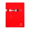 Cahier piqué clairefontaine travaux pratiques papier vélin velouté a4+ 24x32cm 64 pages 32 séyès/32 unies 90g