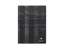Cahier piqué clairefontaine papier vélin velouté couverture pelliculée a4+ 24x32cm 96 pages 90g séyès