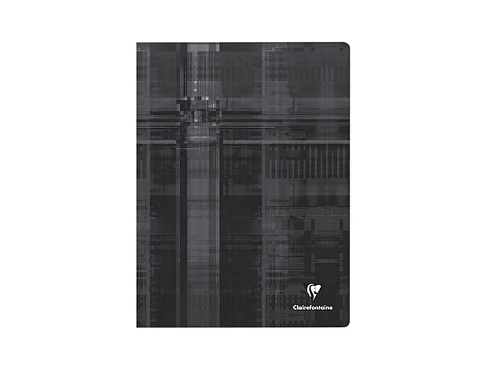 Cahier piqué clairefontaine papier vélin velouté couverture pelliculée a4+ 24x32cm 96 pages 90g séyès