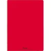 Cahier piqué conquérant classique couverture polypropylène rigide transparente a4+ 24x32cm 96 pages 90g séyès rouge