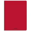 Cahier piqué conquérant classique couverture polypropylène rigide transparente a5+ 17x22cm 60 pages 90g séyès rouge