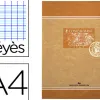 Cahier piqué conquérant sept papier recyclé encre offset base végétale a4 21x29,7cm 96 pages 70g séyès